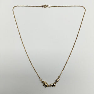 GARGANTILLA ORO 14 K 3,70 GRMS (SEMINUEVO)