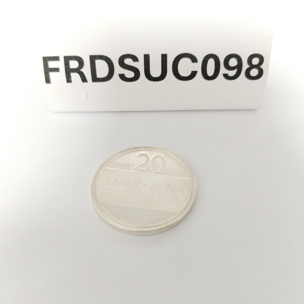 MEDALLA CONMEMORATIVA PLATA 8,60 GRMS (SEMINUEVO)