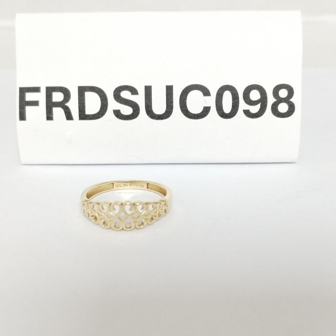 ANILLO ORO 14 K 1.3 GRMS (SEMINUEVO)