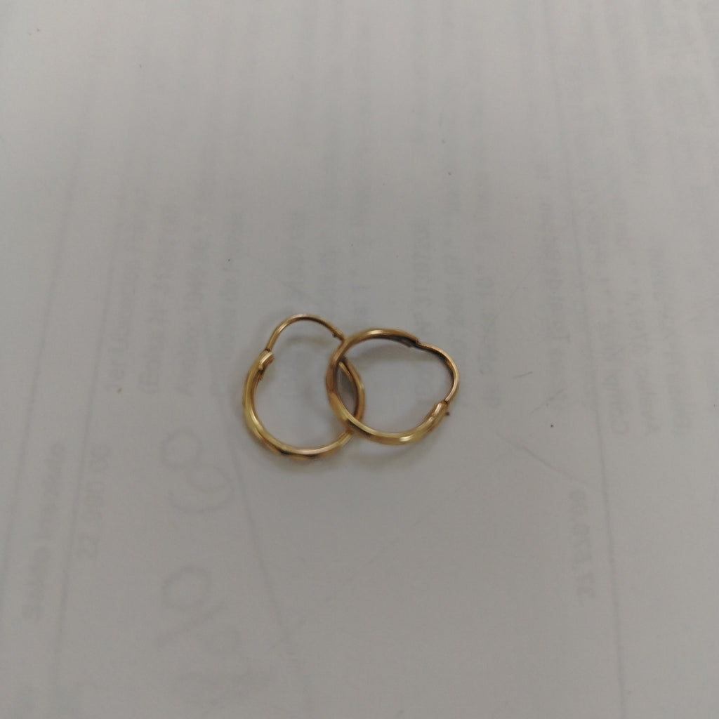 ARRACADAS PAR ORO 10 K 0.7 GRMS (SEMINUEVO)