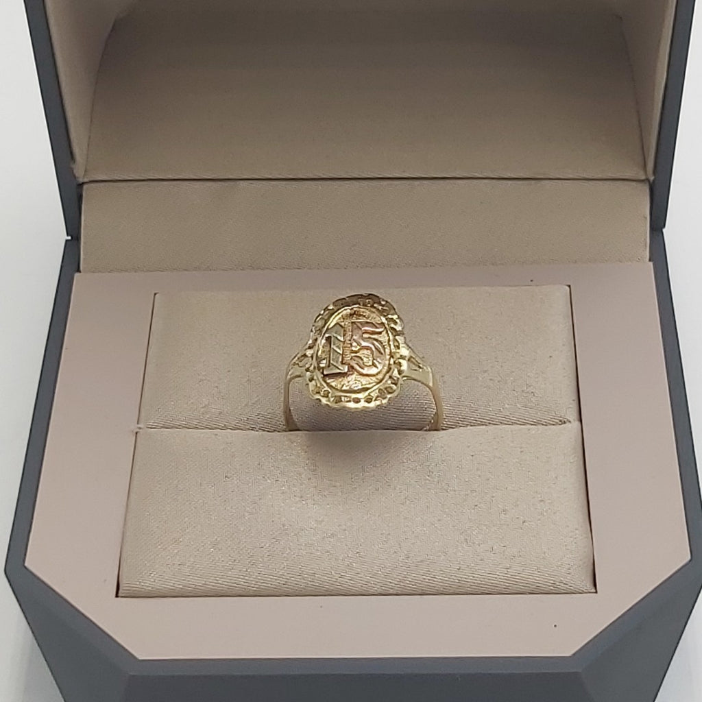 ANILLO ORO 10 K 2.2 GRMS (SEMINUEVO)
