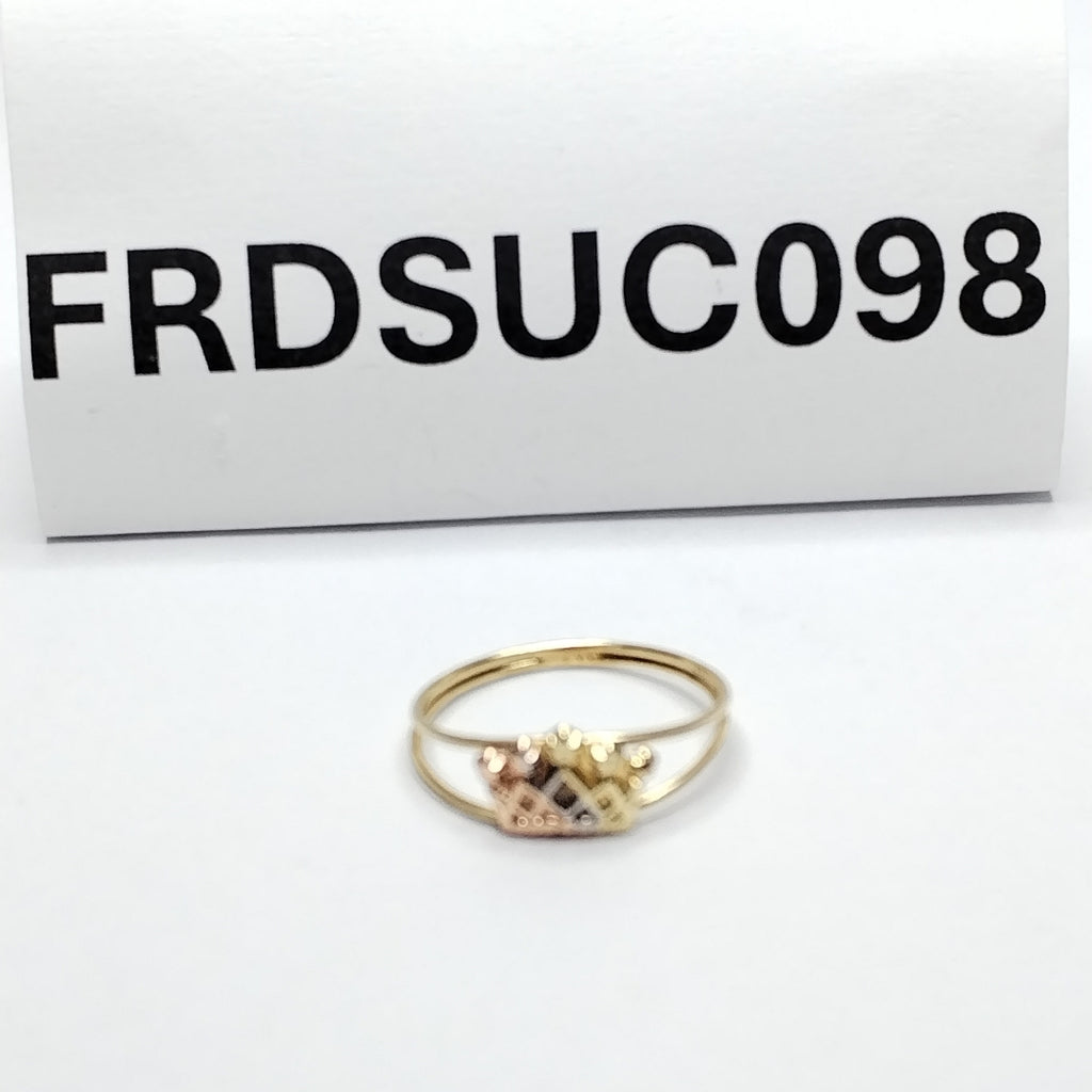 ANILLO ORO 14 K 0.9 GRMS (SEMINUEVO)