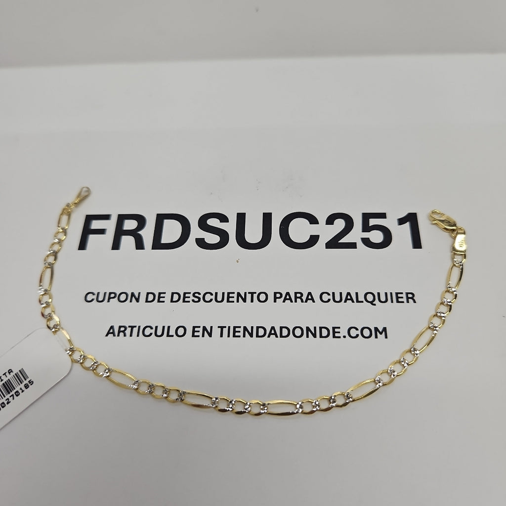 PULSERAS DAMA CARTIER 3 1 DIAMANTADA ORO 14K 2.6 (NUEVO)