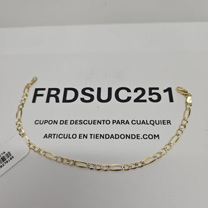 PULSERAS DAMA CARTIER 3 1 DIAMANTADA ORO 14K 2.6 (NUEVO)