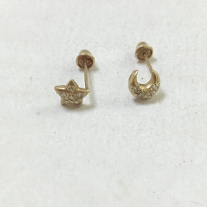 BROQUELES PAR ORO 10 K 0.5 GRMS (SEMINUEVO)