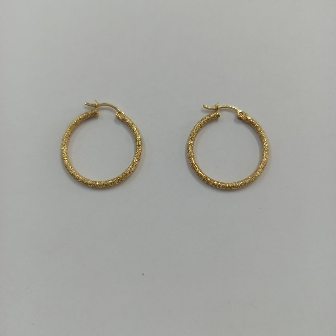 ARRACADAS PAR ORO 14 K 2.5 GRMS (SEMINUEVO)