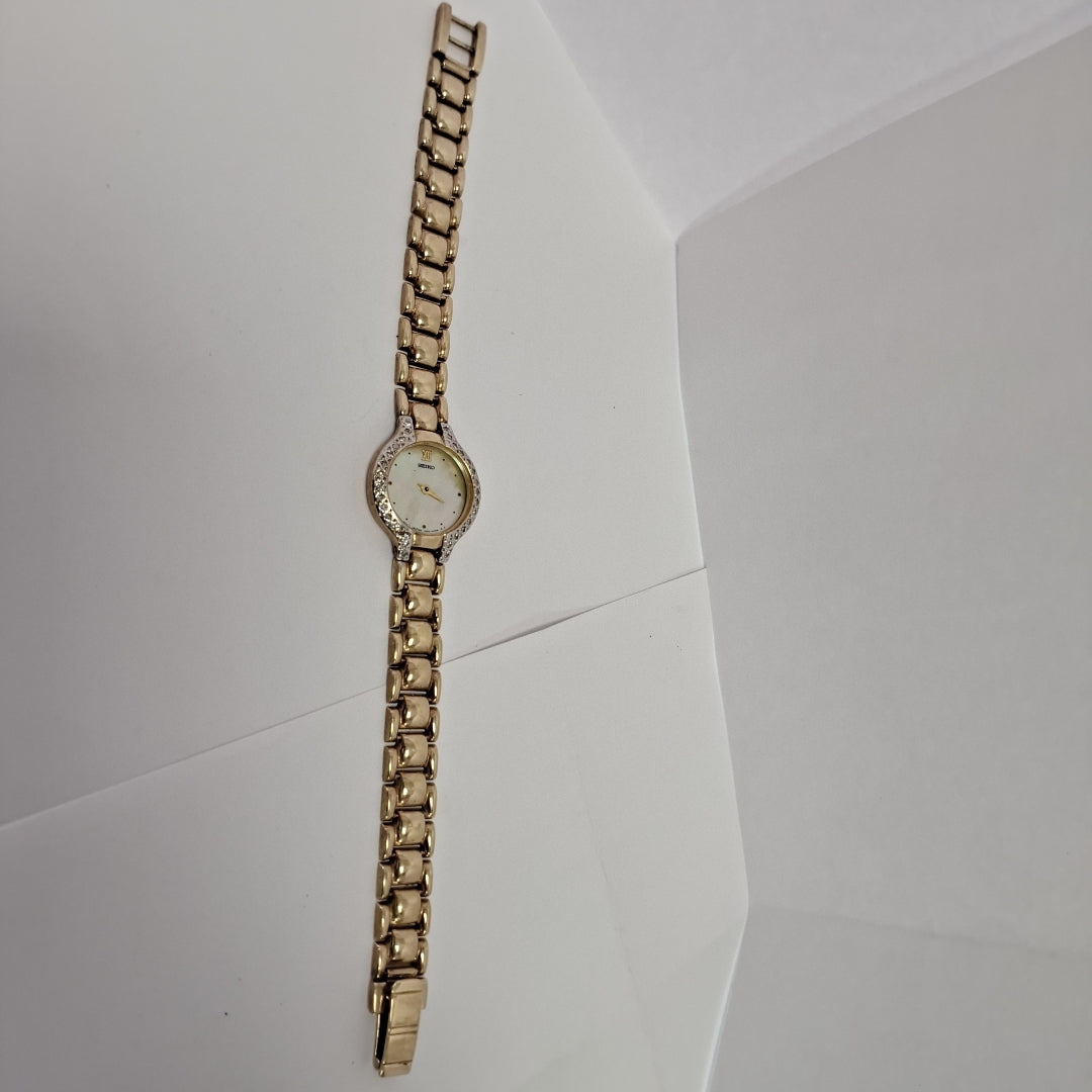 RELOJ CAJA Y PULSO ORO ORO 14 K 22,50 GRMS (SEMINUEVO)