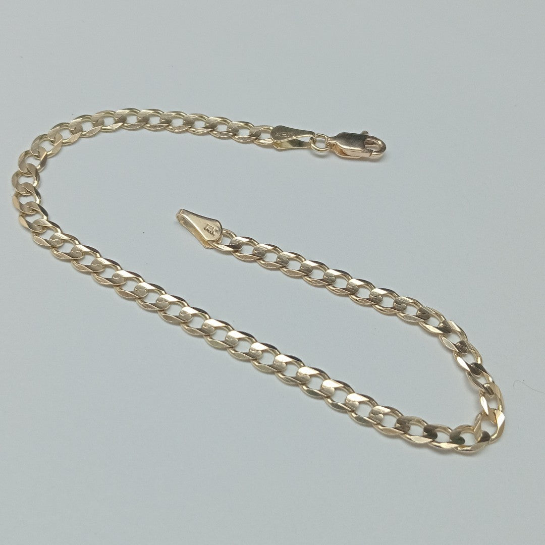 PULSERA BARBADA 14K 21 CM 5 GR (NUEVO)