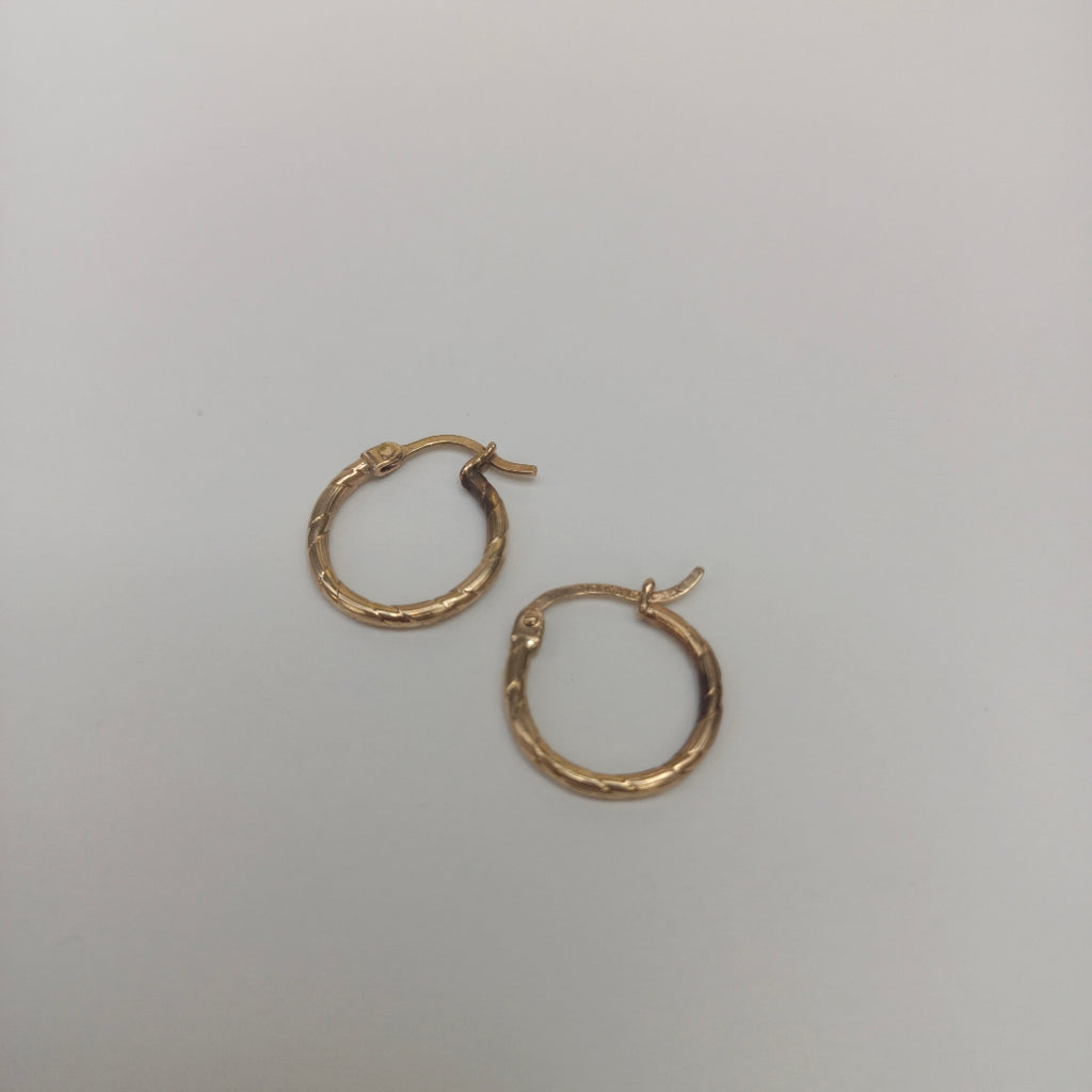 ARRACADAS PAR ORO 14 K 1.3 GRMS (SEMINUEVO)