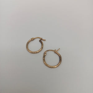ARRACADAS PAR ORO 14 K 1.3 GRMS (SEMINUEVO)