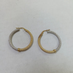 ARRACADAS PAR ORO 14 K 3.2 GRMS (SEMINUEVO)