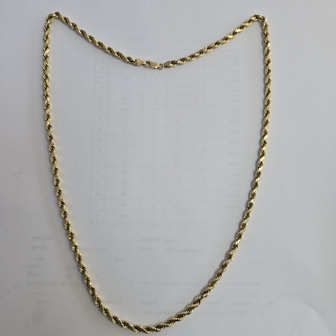 CADENA ORO 10 K 7.8 GRMS (SEMINUEVO)