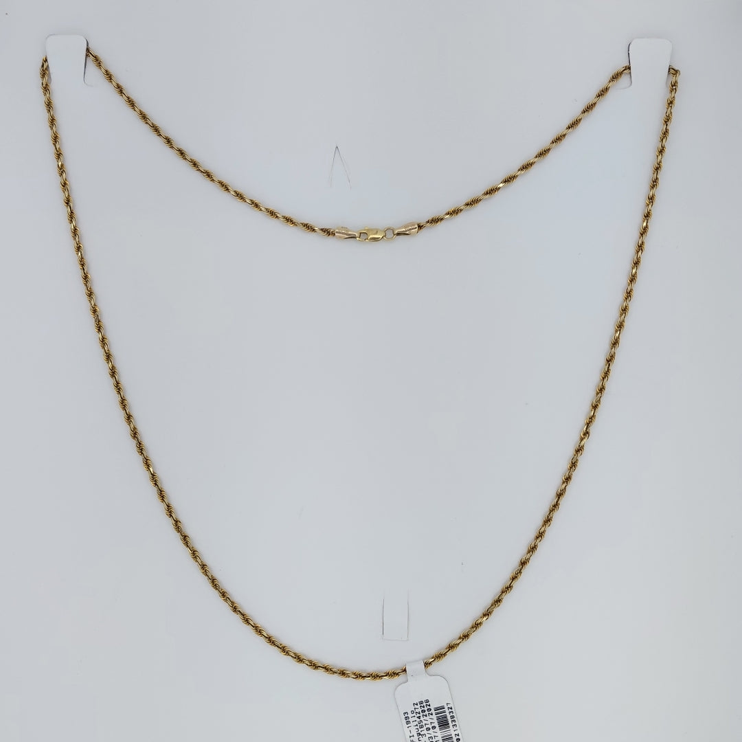CADENA ORO 14 K 9 GRMS (SEMINUEVO)