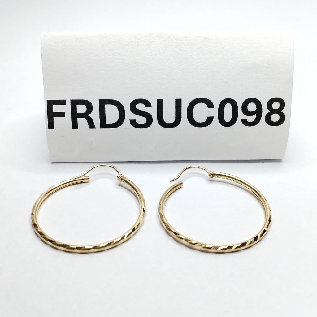 ARRACADAS PAR ORO 14 K 2.3 GRMS (SEMINUEVO)