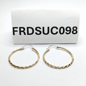 ARRACADAS PAR ORO 14 K 2.3 GRMS (SEMINUEVO)