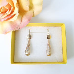 ARETES PAR ORO 10 K 3,50 GRMS (SEMINUEVO)