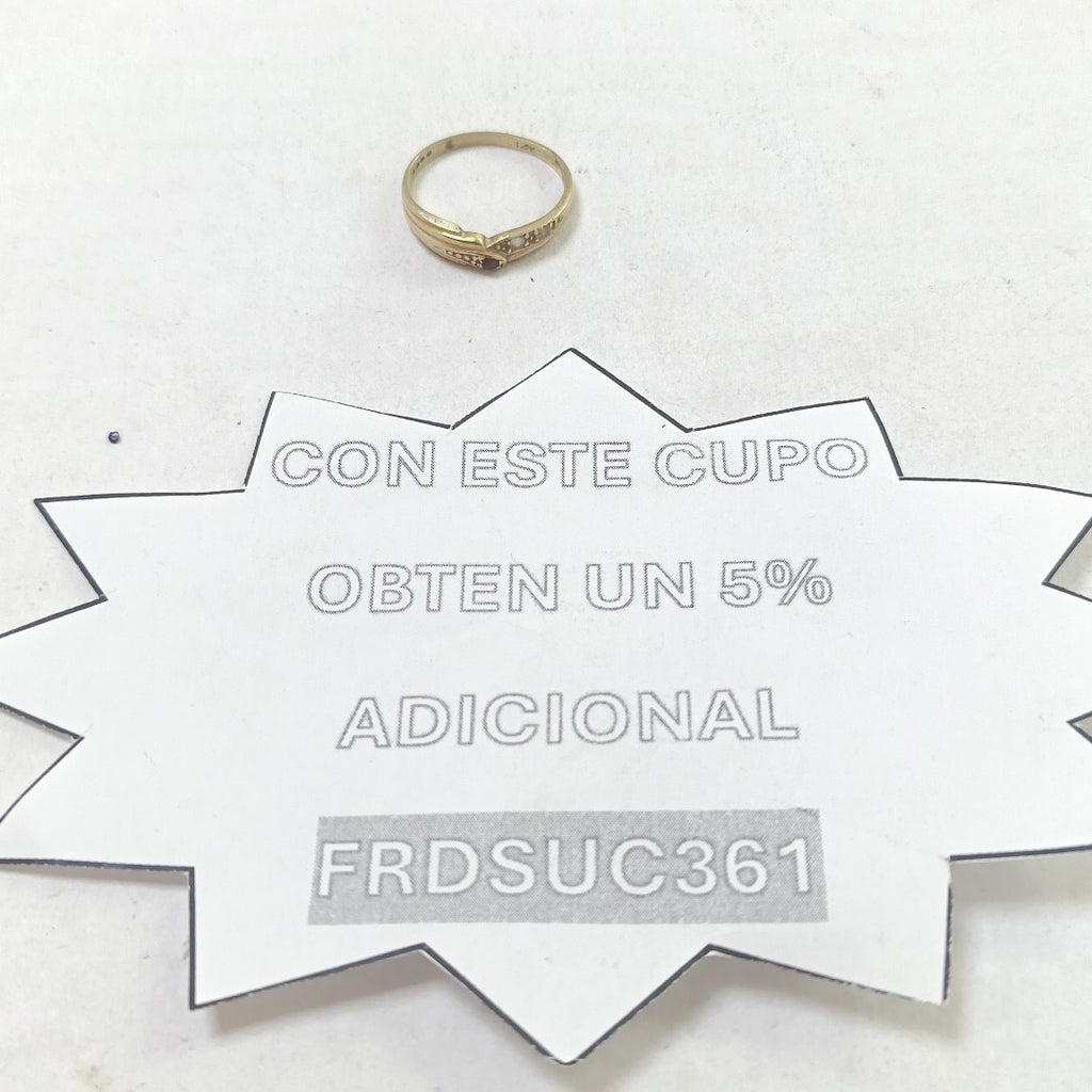 ANILLITO ORO 14 K 1,50 GRMS (SEMINUEVO)