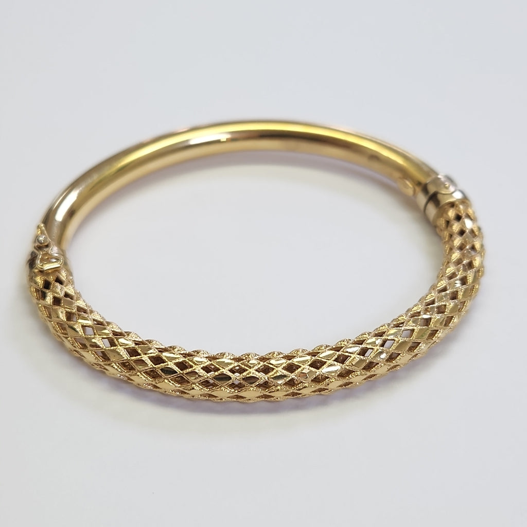 PULSERA RIGIDA ORO 18 K 16.4 GRMS (SEMINUEVO)