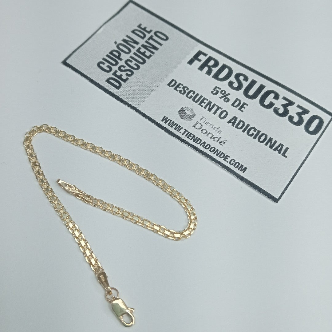 PULSERA BISMARK 14K 18 CM 2.4 GR (NUEVO)
