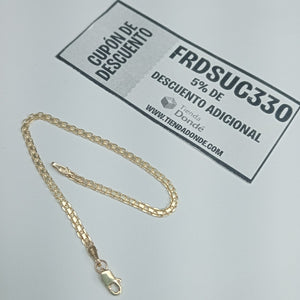 PULSERA BISMARK 14K 18 CM 2.4 GR (NUEVO)