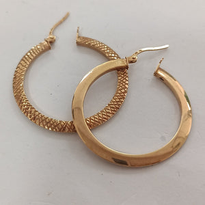 ARRACADAS PAR ORO 14 K 2.7 GRMS (SEMINUEVO)