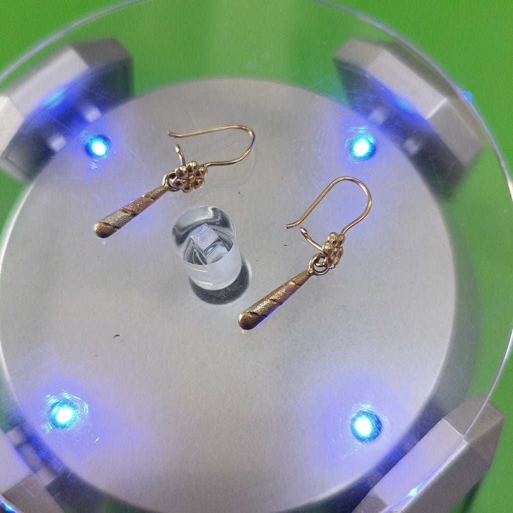 ARETES PAR ORO 10 K 1,00 GRMS (SEMINUEVO)