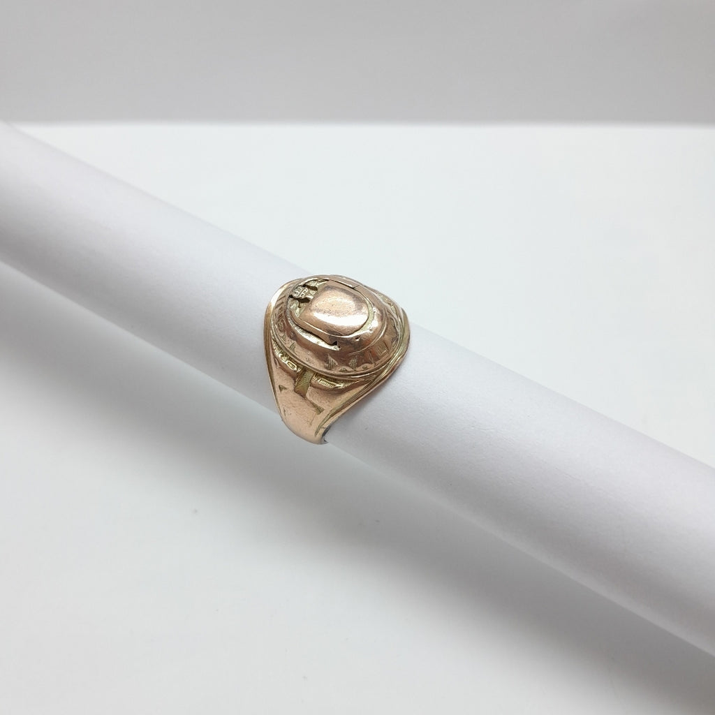 ANILLO DE GRADUACIÓN ORO 8 K 7,90 GRMS (SEMINUEVO)