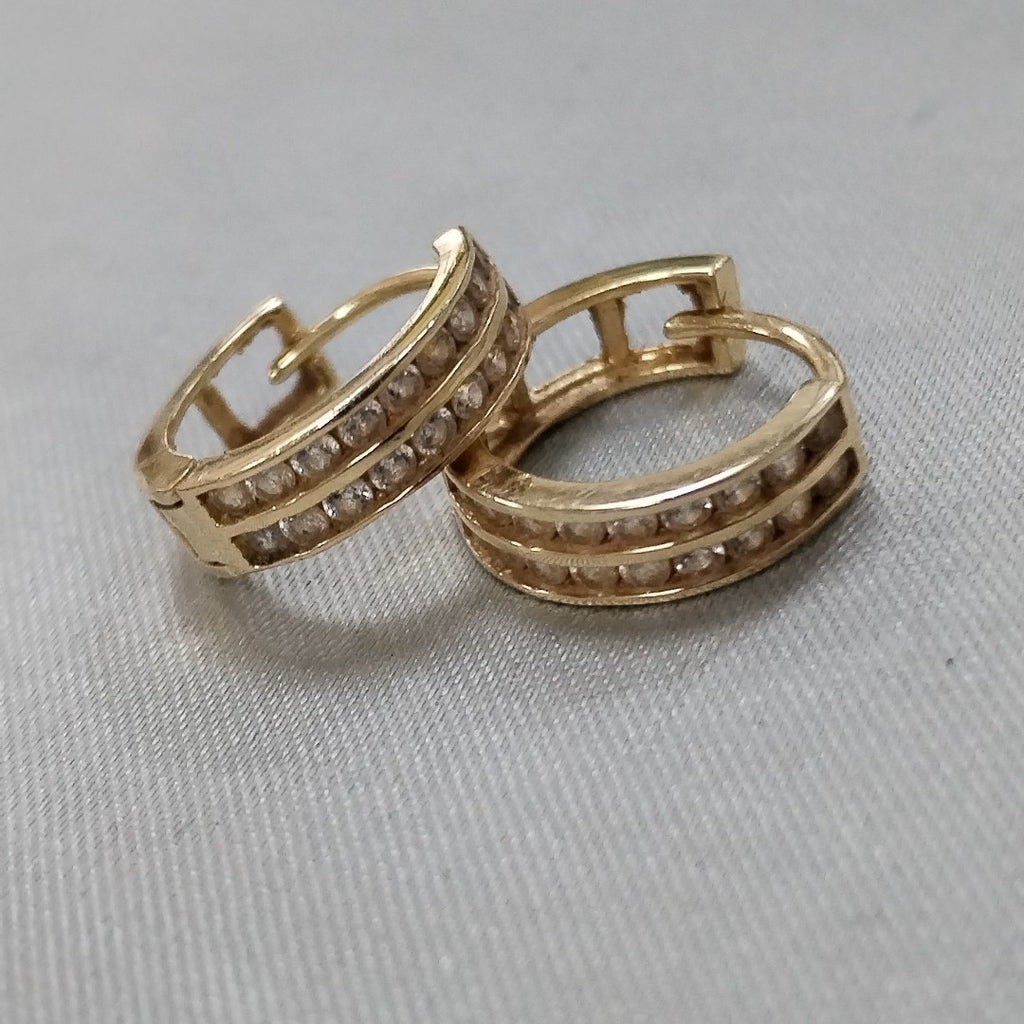 ARRACADAS PAR ORO 10 K 2,30 GRMS (SEMINUEVO)