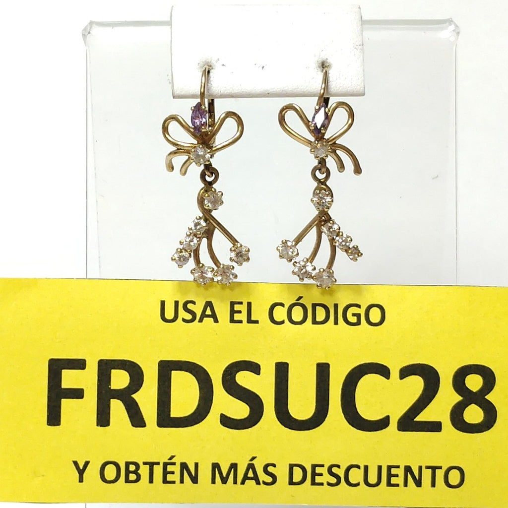 ARETES PAR ORO 10 K 4,40 GRMS (SEMINUEVO)