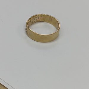 ANILLITO ORO COMBINADO 14 K 5,00 GRMS (SEMINUEVO)