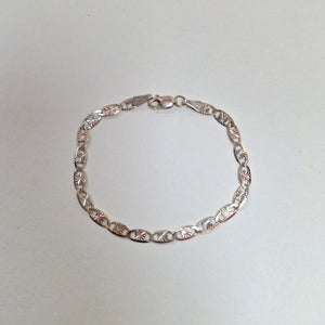 PULSERA ORO COMBINADO 10 K 3.4 GRMS (SEMINUEVO)
