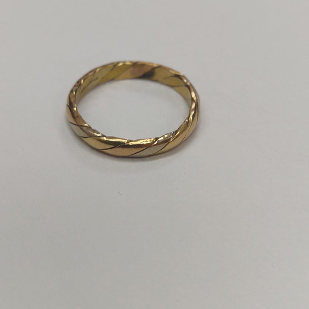ARGOLLA ORO COMBINADO 14 K 2,60 GRMS (SEMINUEVO)