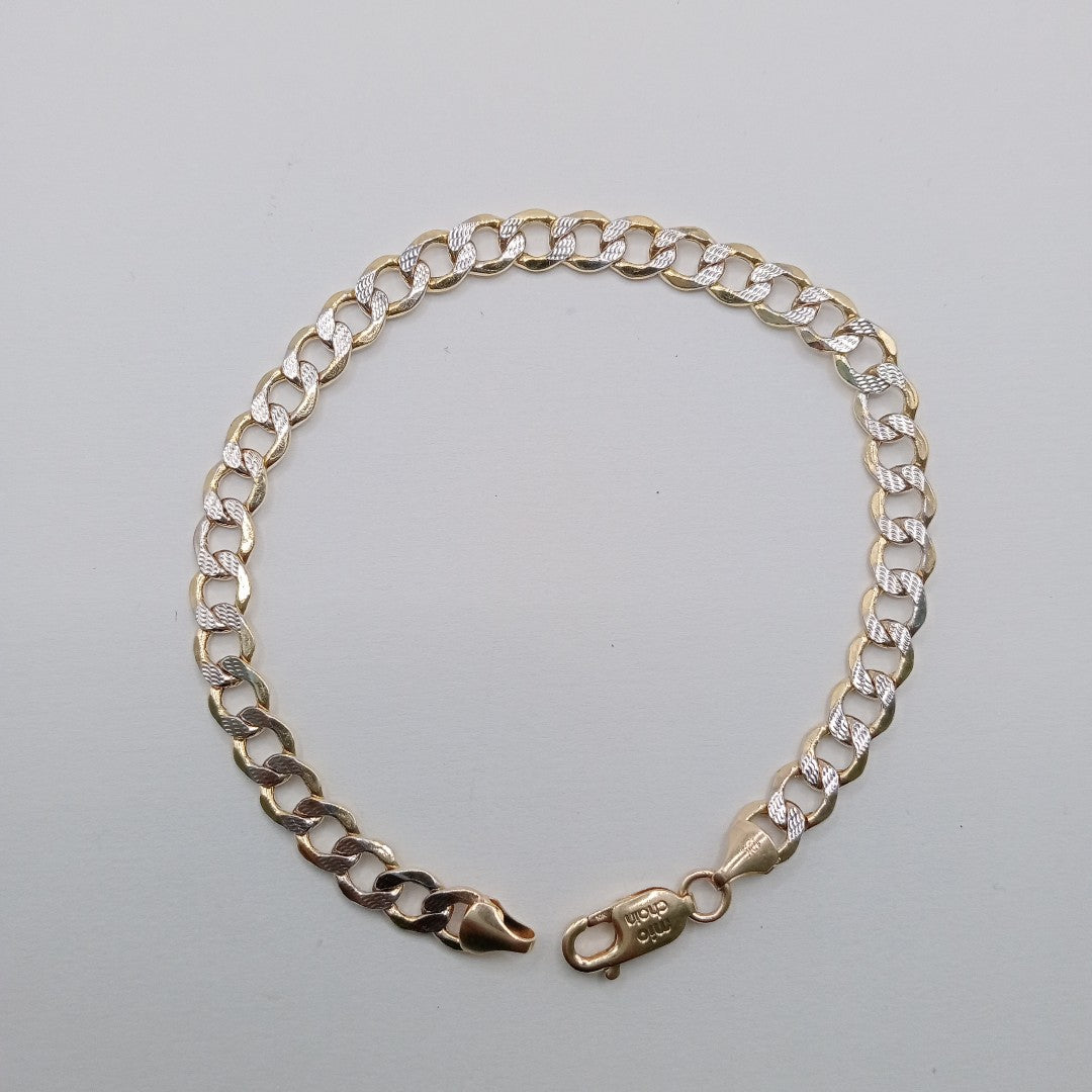 PULSERA ORO,RODIADO 10 K 5,70 GRMS (SEMINUEVO)