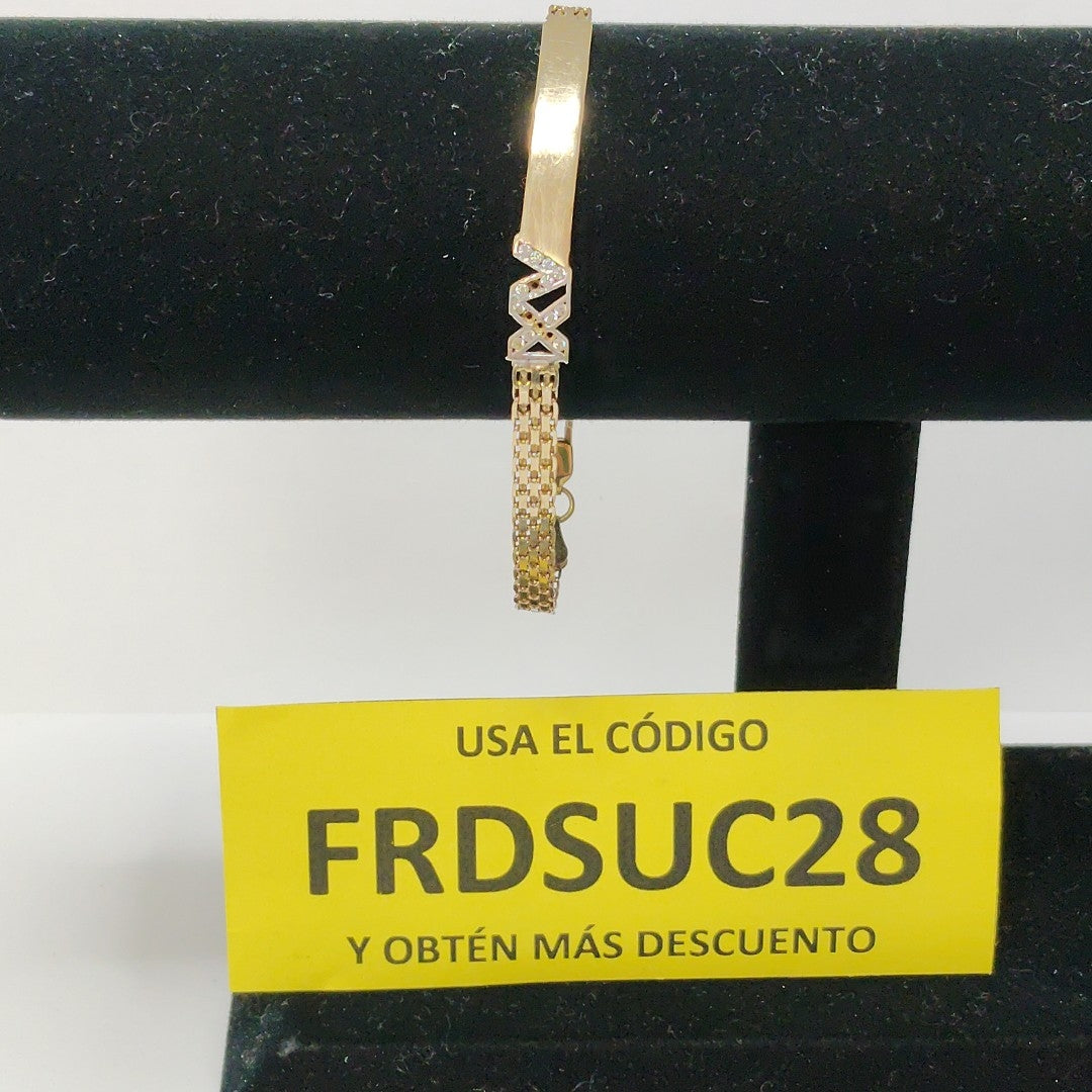 ESCLAVA ORO 10 K 4,50 GRMS (SEMINUEVO)