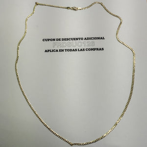 CADENA BARBADA 14K 60 CM 5.9 GR (NUEVO)