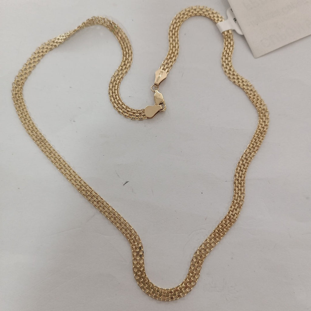 CADENA ESPECIAL 14K 50 CM 11.5 GR (NUEVO)