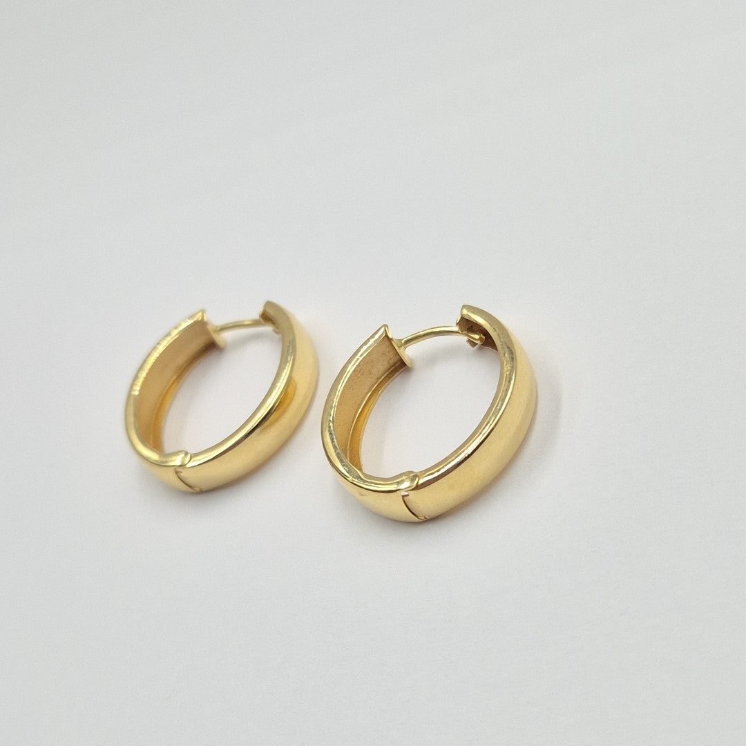 ARRACADAS PAR ORO 14 K 2.3 GRMS (SEMINUEVO)