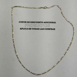 CADENA 3X1 14K 50 CM 4.5 GR (NUEVO)