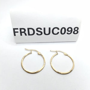 ARRACADAS PAR ORO 14 K 1.6 GRMS (SEMINUEVO)
