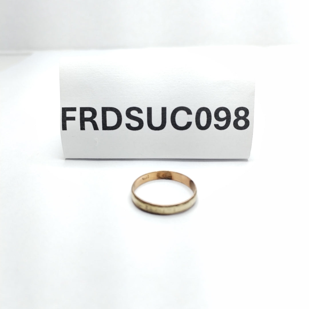 ARGOLLA ORO 14 K 1.4 GRMS (SEMINUEVO)