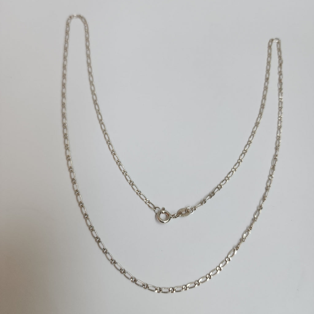 CADENA TEJIDO 1X1 PLATA .925 55 CM 3.3 GR (NUEVO)