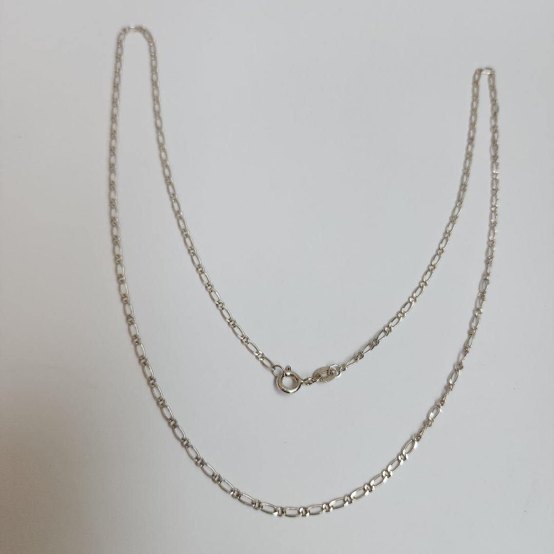 CADENA TEJIDO 1X1 PLATA .925 55 CM 3.3 GR (NUEVO)