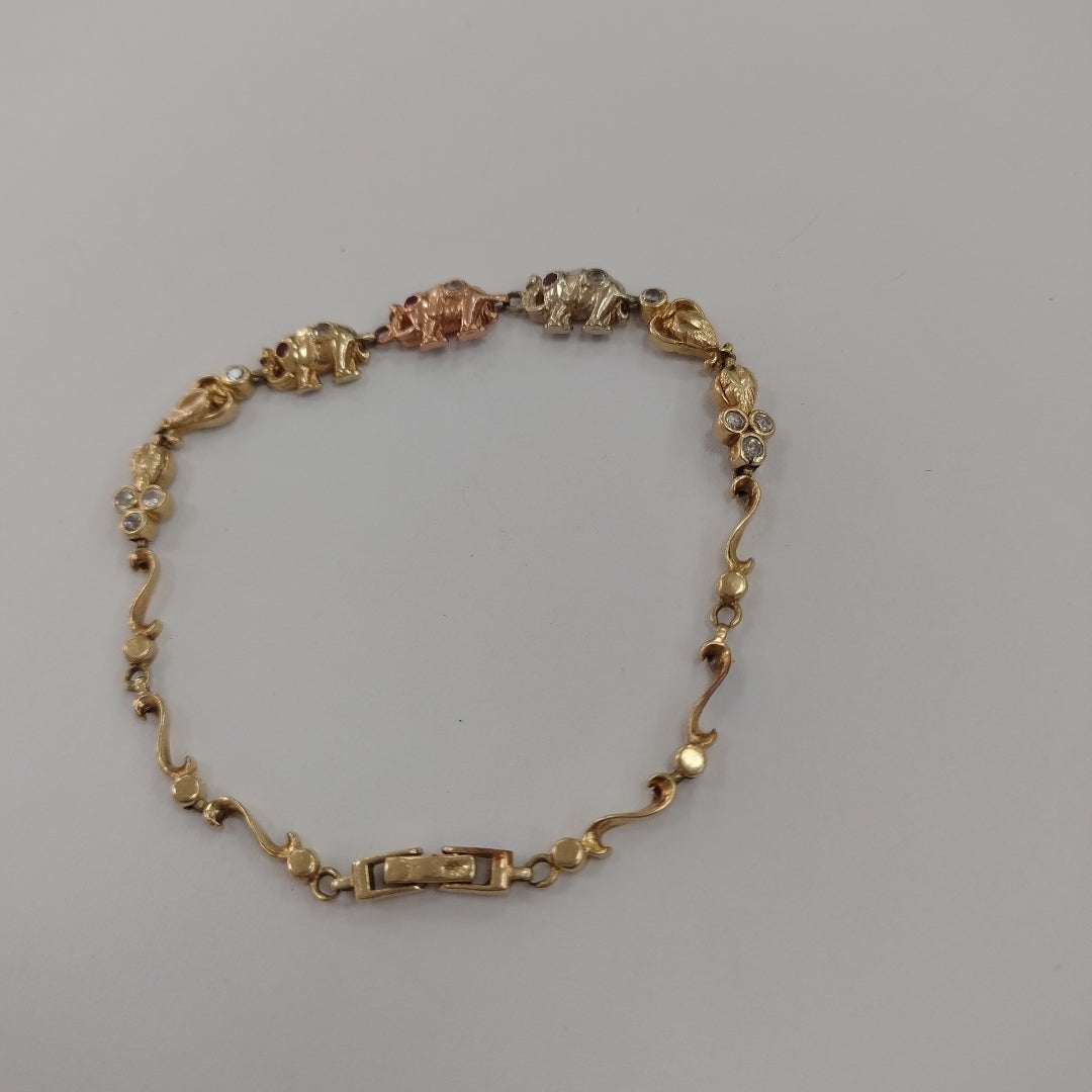 PULSERA ORO 14 K 8 GRMS (SEMINUEVO)
