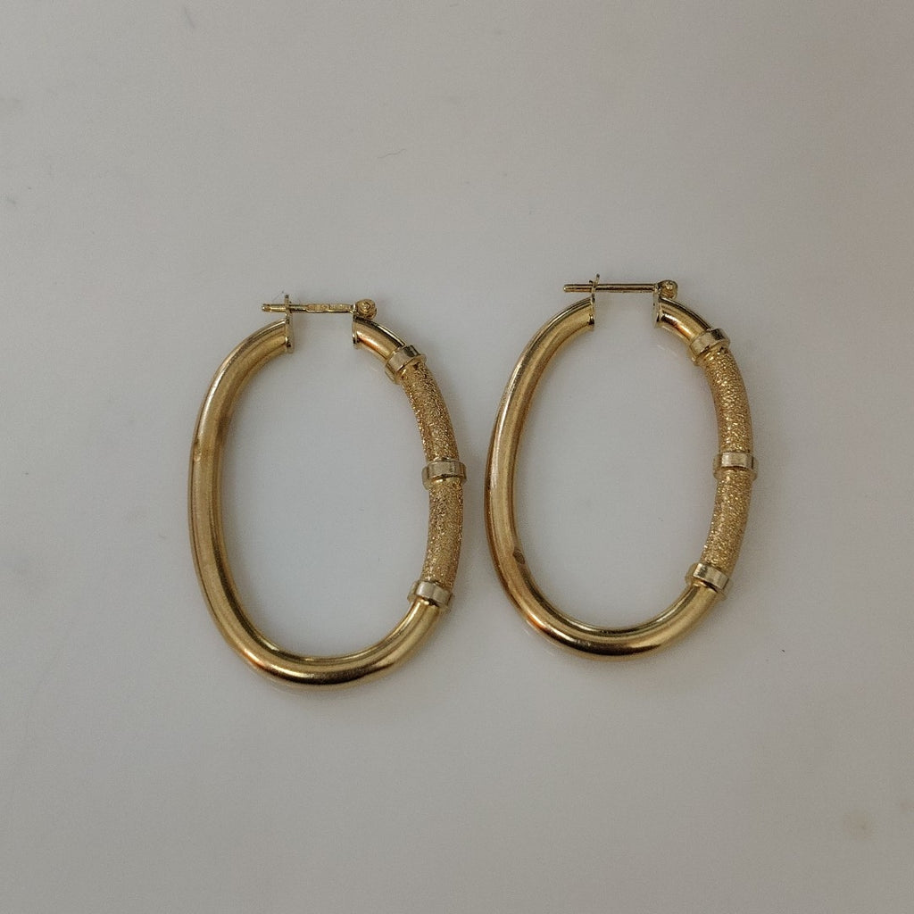 ARRACADAS PAR ORO 14 K 5,50 GRMS (SEMINUEVO)