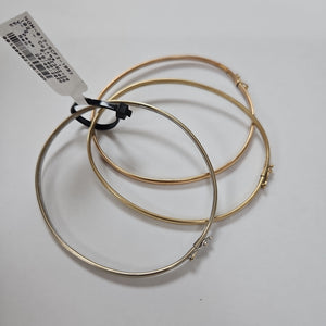 PULSERA RIGIDA ORO COMBINADO 14 K 10,80 GRMS (SEMINUEVO)