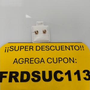 BROQUELES BROQUEL C CIRCONIA 14K 0.27 GR (NUEVO)