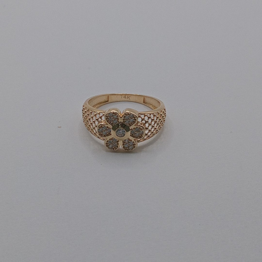 ANILLO ORO 14 K 2.3 GRMS (SEMINUEVO)