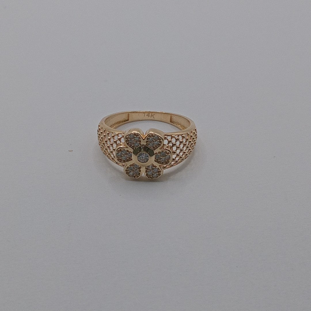 ANILLO ORO 14 K 2.3 GRMS (SEMINUEVO)