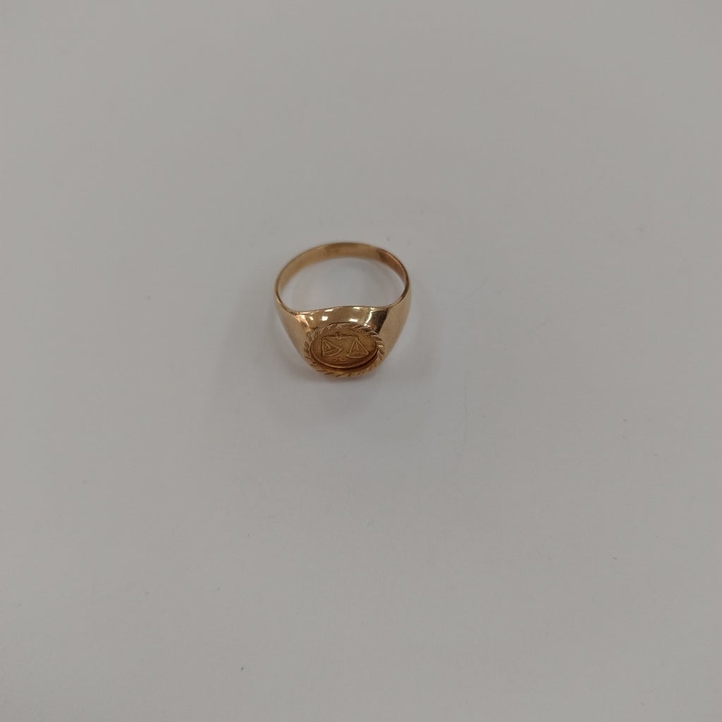 ANILLO ORO 10 K 3.2 GRMS (SEMINUEVO)