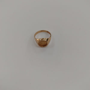 ANILLO ORO 10 K 3.2 GRMS (SEMINUEVO)